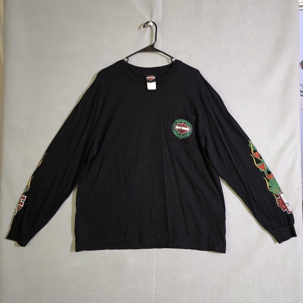 LOT OF 3 Harley Davidson Chattanooga Tn Long Sleeve Shirts Size XL